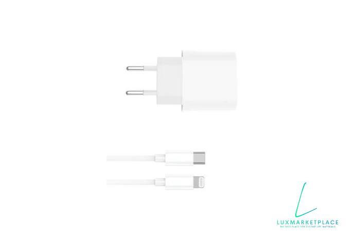 Chargeur 20W USB-C Power adapter USB-C to Lightning Cable