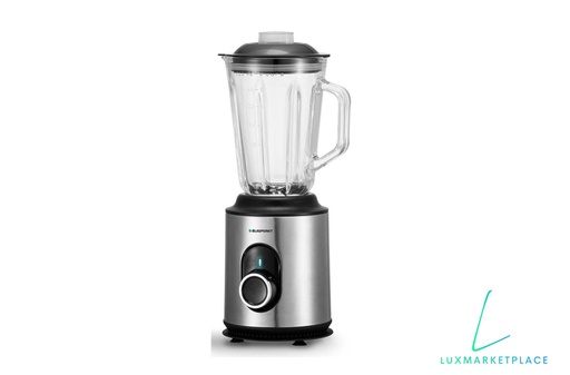 BLAUPUNKT BLENDER - 1000W - TASSE EN VERRE 1500ML- ACIER INOXYDABLE